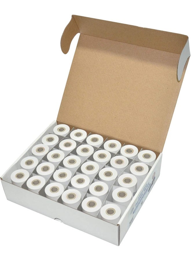 FIS Thermal Paper Roll - 57mm Wide, 13 Meters Long, 30 Rolls - Image 2
