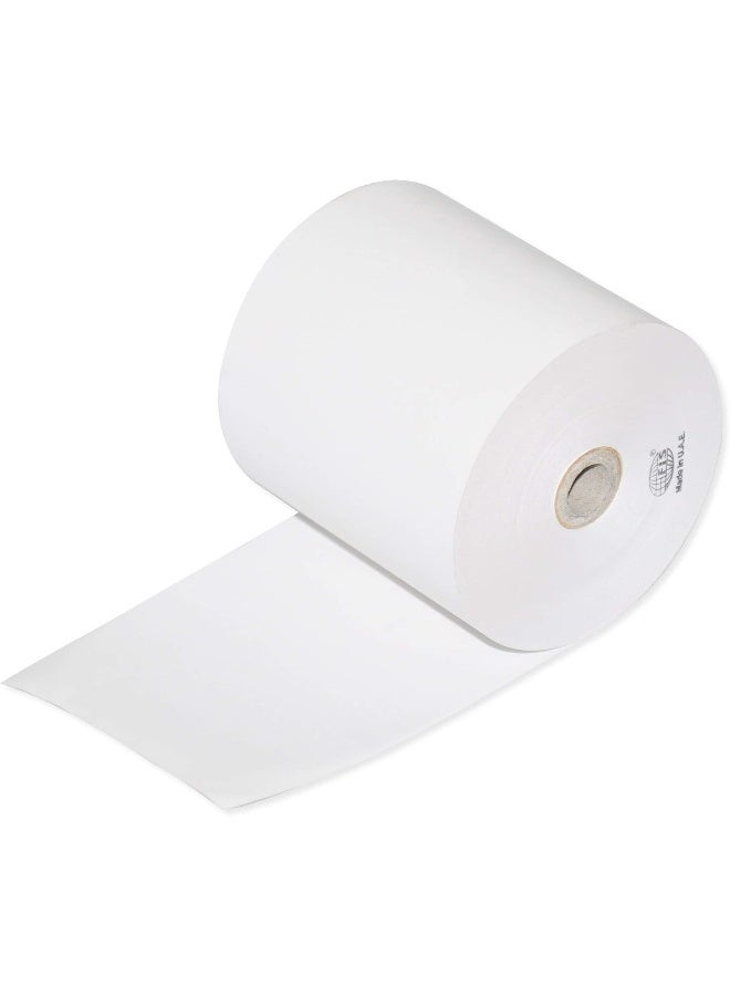 FIS Thermal Paper Roll 80mm x 80m - 10-Piece Pack, German Origin Material - Image 2