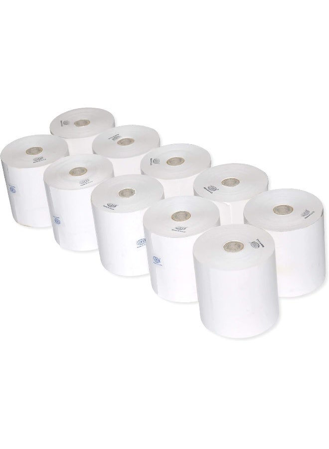 FIS Thermal Paper Roll 80mm x 80m - 10-Piece Pack, German Origin Material - Image 1