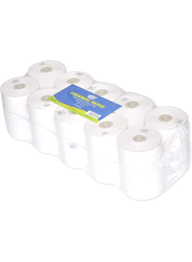 FIS Thermal Paper Roll (80x60mmx1/2in) - 10 Pieces - Image 3