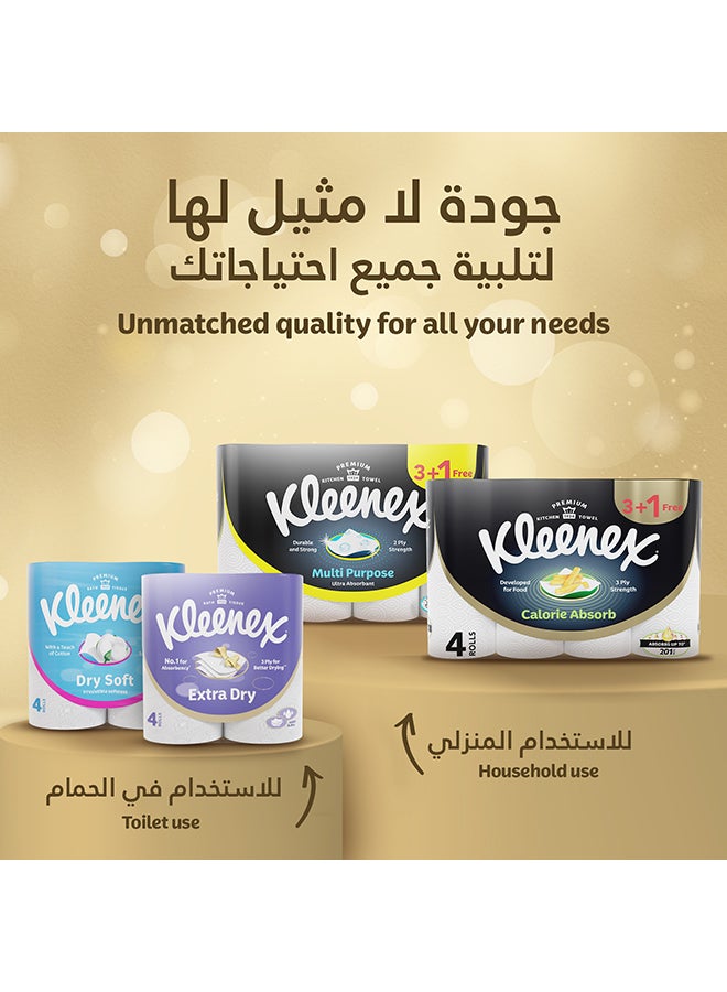 Kleenex - 3 Ply Silk Facial Tissue For Gentle Care 6 Boxes White 50 Sheets - Image 1