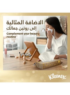 كلينيكس عبوة مناشف سيلك للوجه من 54 قطعة أبيض 50 Sheets  - Image 5