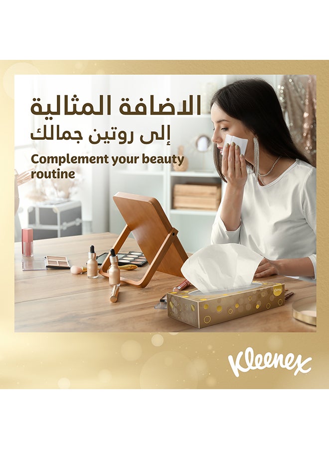كلينيكس عبوة مناشف سيلك للوجه من 54 قطعة أبيض 50 Sheets  - Image 5