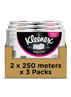 Multipurpose Mega Kitchen Paper Towel Tissue 6 Rolls White 250.0meter - pnsku/N31764296A/45/_/1701175827/f4549f64-ef3c-490a-9a70-becb3b9282d9