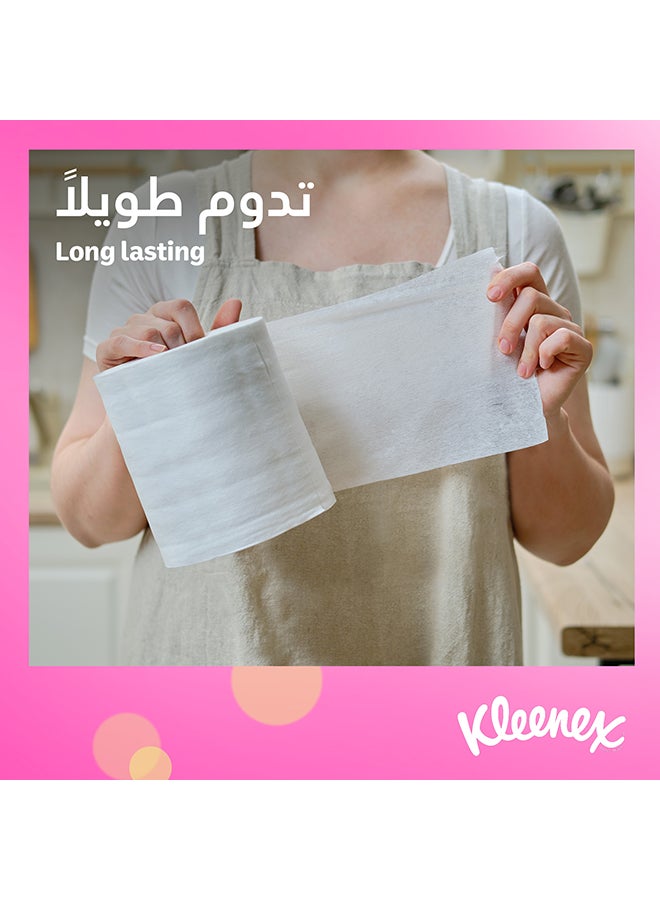 عبوة من 6 بكرات مناديل ماكسي للاستعمال المنزلي بطول 350 متر من فيفا ماكسي أبيض 350.0متر - Image 3