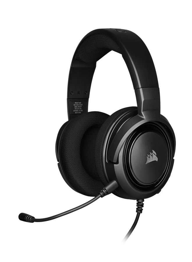 CORSAIR - Corsair HS35 - Stereo Gaming Headset - Memory Foam Earcups - Works with PC, Mac, Xbox Series X/ S, Xbox One, PS5, PS4, Nintendo Switch, iOS and Android - Carbon Black - Image 1