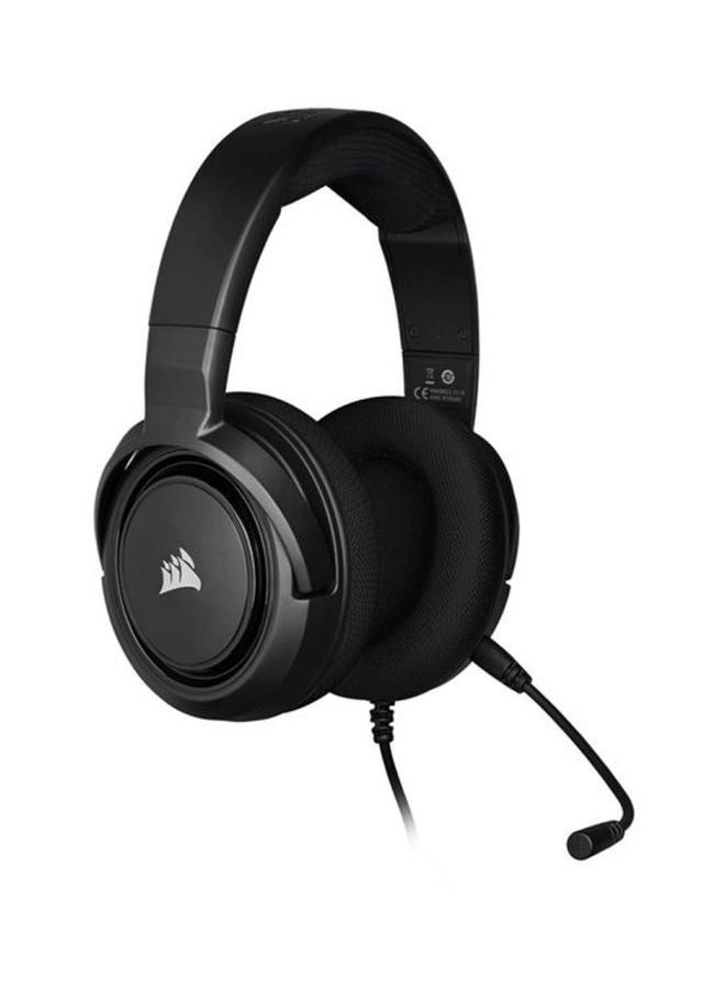 CORSAIR - Corsair HS35 - Stereo Gaming Headset - Memory Foam Earcups - Works with PC, Mac, Xbox Series X/ S, Xbox One, PS5, PS4, Nintendo Switch, iOS and Android - Carbon Black - Image 1