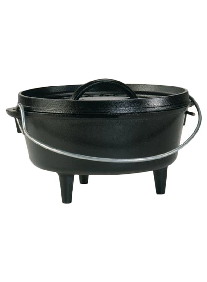 LODGE 2 Quart Camp Dutch Oven Black 2 Quartinch  - Image 1