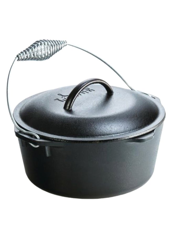 LODGE Cast Iron Dutch Oven Black 