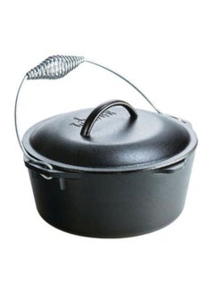 LODGE 7 Quart Cast Iron Dutch Oven Black 7 Quartcm  - Image 1