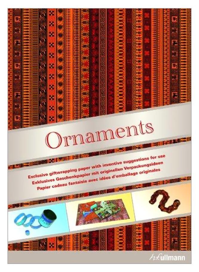 Ornaments: Exclusive Giftwrapping Paper With Inventive Suggestions For Use Paperback English - 30-Mar-11