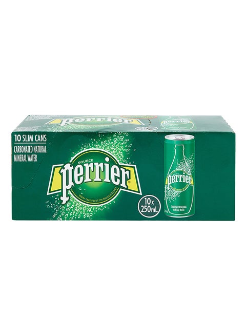 Sparkling Mineral Water Slim Can 250ml Pack of 10