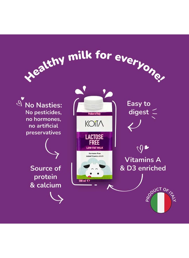 Koita - Lactose Free Milk Plain 200ml - Image 1