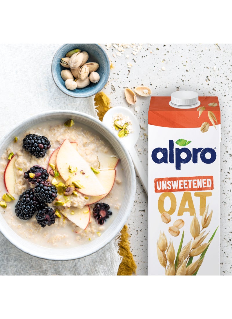 Alpro Oat Unsweetened Drink 1Liters - Image 5