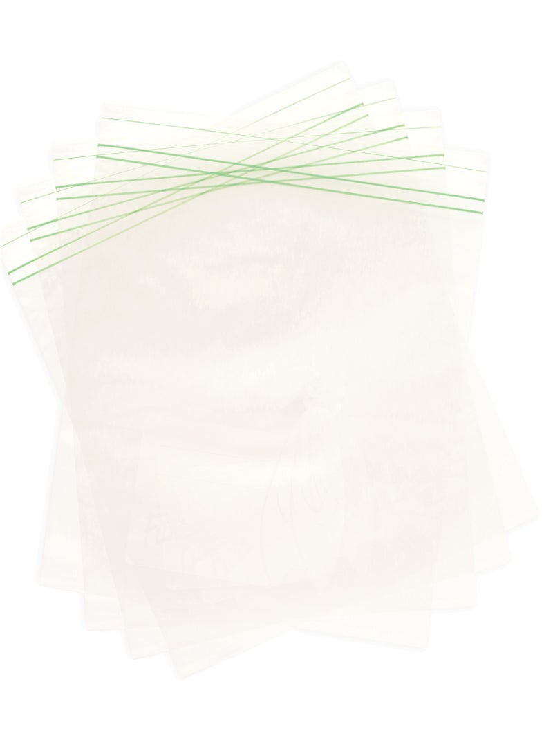 Fun Sandwich Zipper Bags 17x17.5cm Pack of 50 Clear  - Image 4