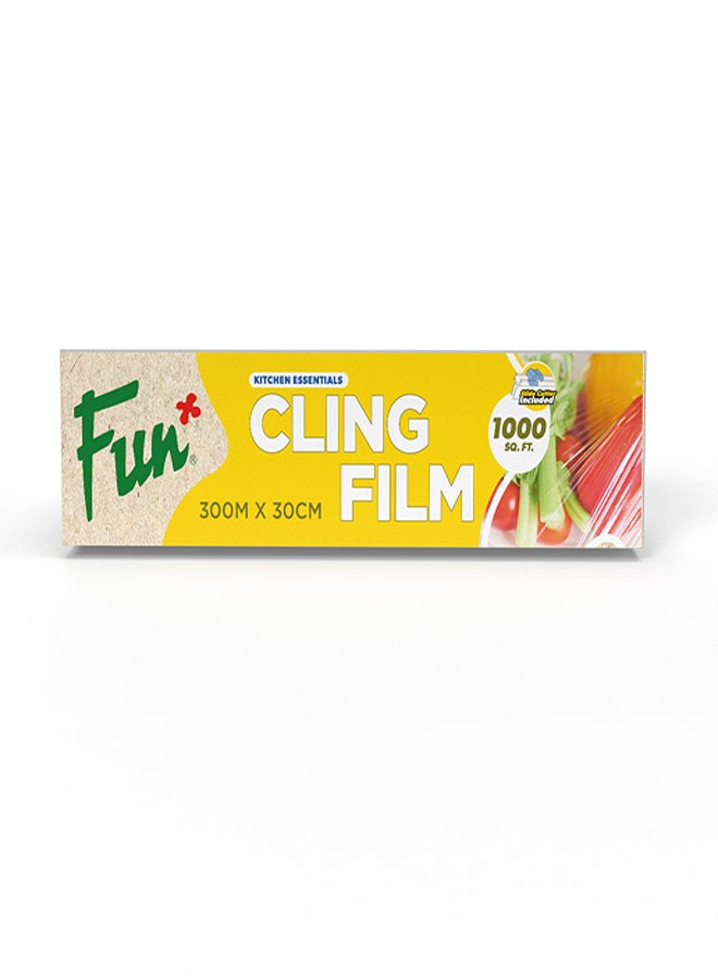Fun Indispensable Cling Film 1000 Sq.Ft. Clear  - Image 1