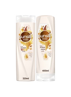 Naturals, Shampoo And Conditioner, Honey Anti-Breakage, With Honey And Almond Oil, 24hr Fragrance 400+320ml Pack of 2
