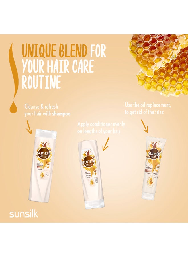 Sunsilk - Naturals, Shampoo And Conditioner, Honey Anti-Breakage, With Honey And Almond Oil, 24hr Fragrance 400+320ml Pack of 2 - Image 1