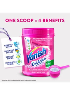 Vanish Laundry Stain Remover Pink Powder 1kg  - Image 3