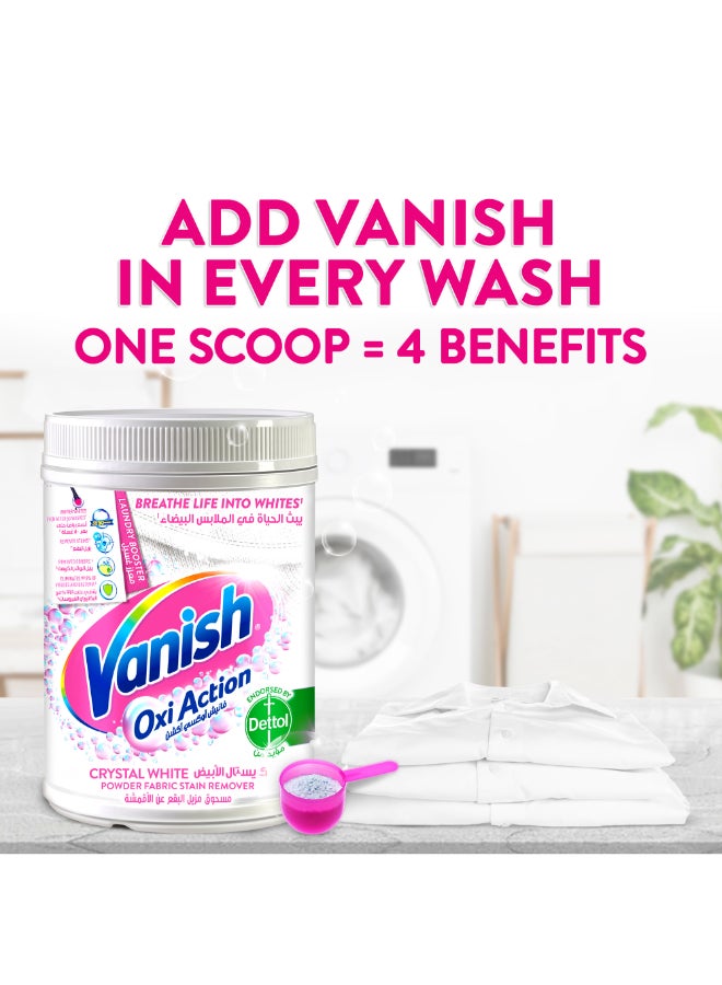 Vanish Stain Remover Oxi Action Powder For Whites 900grams  - Image 2
