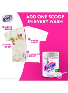 Vanish Stain Remover Oxi Action Powder For Whites 900grams  - Image 4