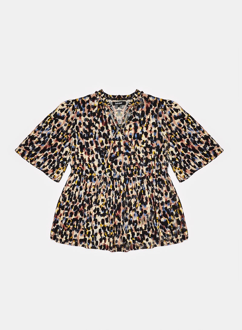 High Streets Floral Print Blouse Multicolour - Image 1