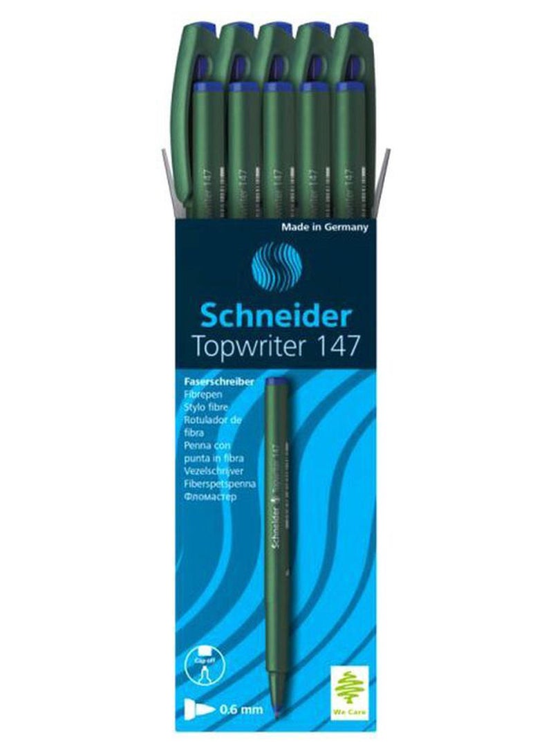 شنايدر عبوة أقلام توب رايتر 147 مكونة من 10 قطع متعدد الألوان - Image 1