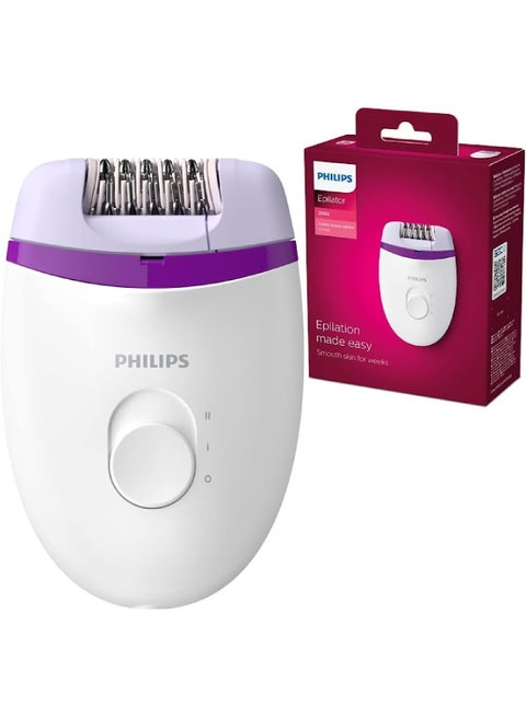Satinelle Essential Corded Compact Epilator White/Pink