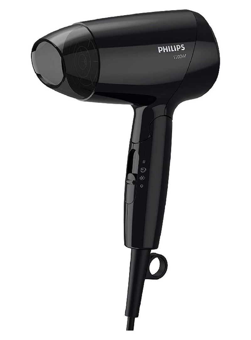 فيليبس مجفف العناية الأساسية BHC010/13، ضمان لمدة عامين أسود - Image 1