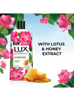 Lux Botanicals Glowing Skin Body Wash Lotus And Honey 250ml Pack of 2  - Image 3