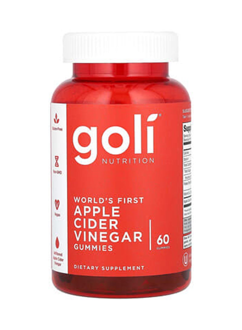 Goli - Apple Cider Vinegar 60 Gummies - Image 1