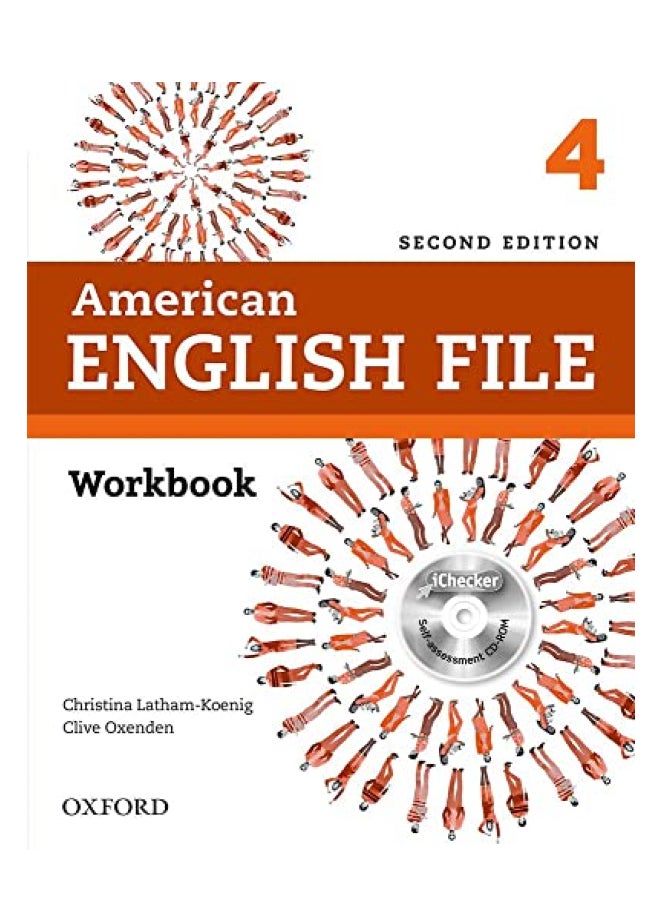 American English File 4 Workbook with iChecker Paperback English by Oxford University Press - 41779