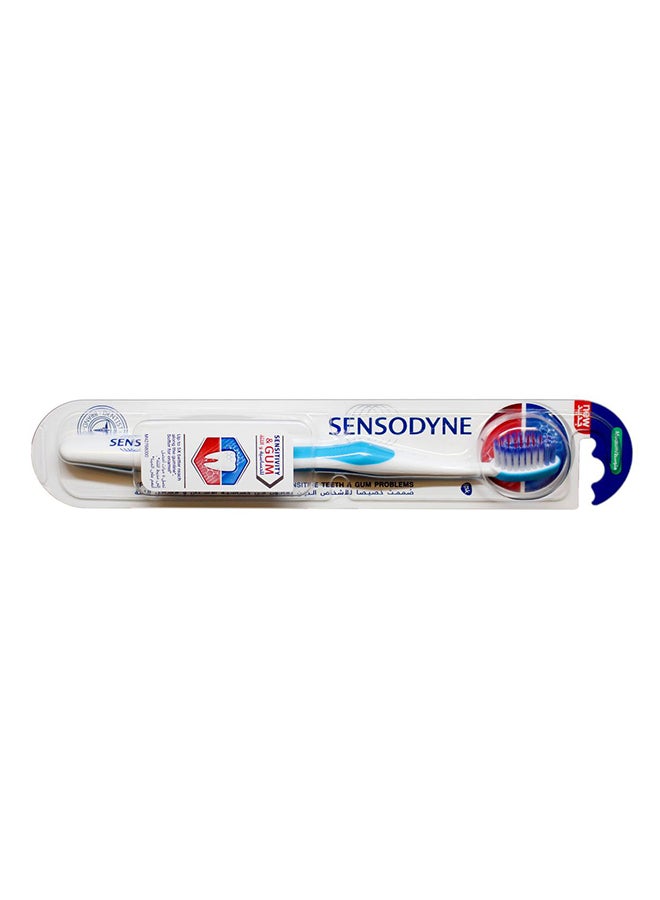 Sensodyne - Toothbrush For Sensitive Teeth Sensitivity And Gum Brush W
ith Medium Bristles Multicolour Multicolour - Image 1