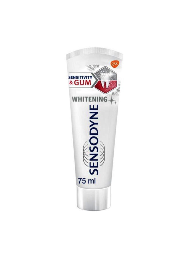 Sensitivity & Gum Whitening ToothPaste, 75ml - pnsku/N31971524A/45/_/1734582383/af974f7b-e059-4b2a-894f-7c6dfdd470bb