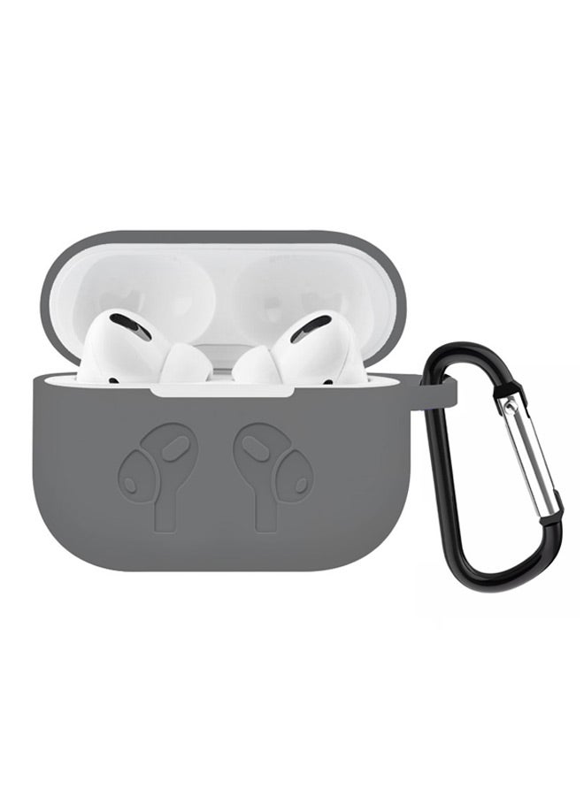 Silicone Case Cover For Apple AirPods Pro Grey - pnsku/N31973271A/45/_/1728903932/186101c3-caa2-4f65-90dc-ef0e994c0409