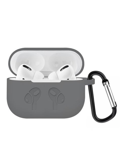 Silicone Case Cover For Apple AirPods Pro Grey