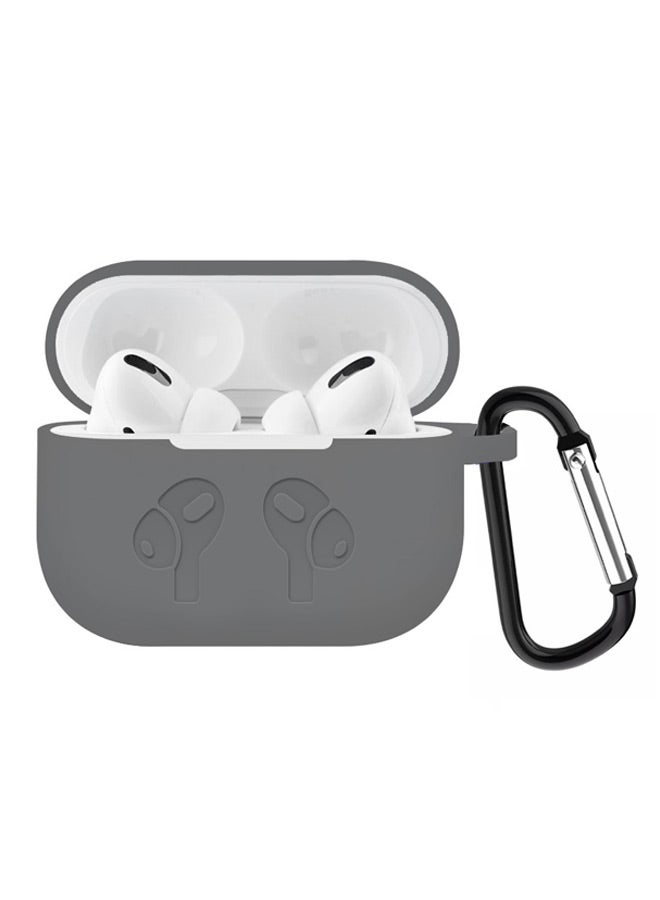 MARGOUN - Silicone Case Cover For Apple AirPods Pro Grey - Image 1