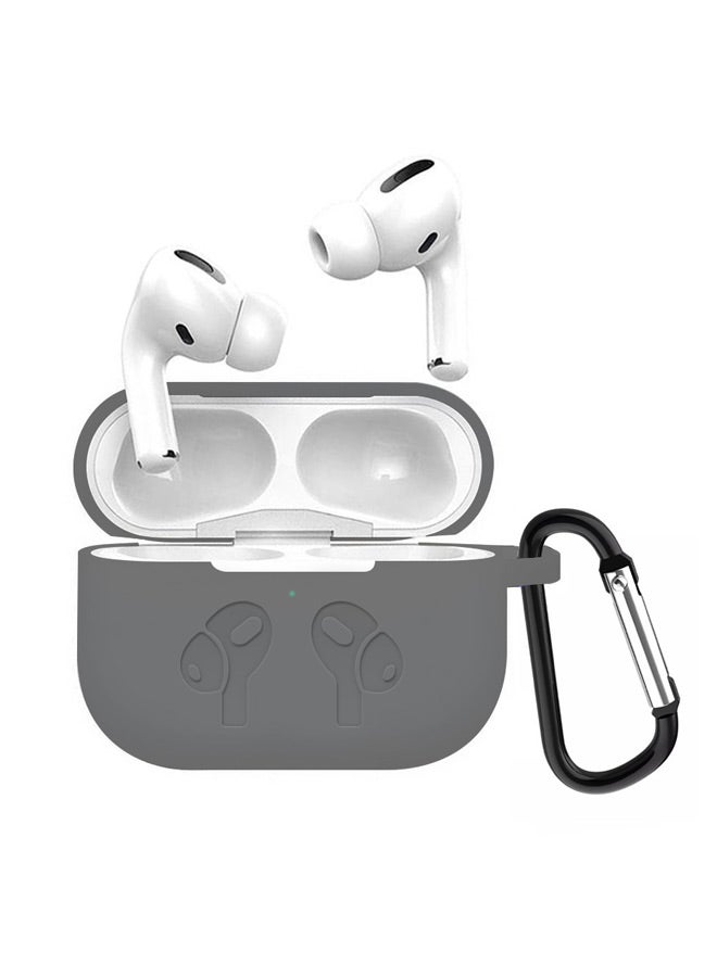 MARGOUN - Silicone Case Cover For Apple AirPods Pro Grey - Image 1