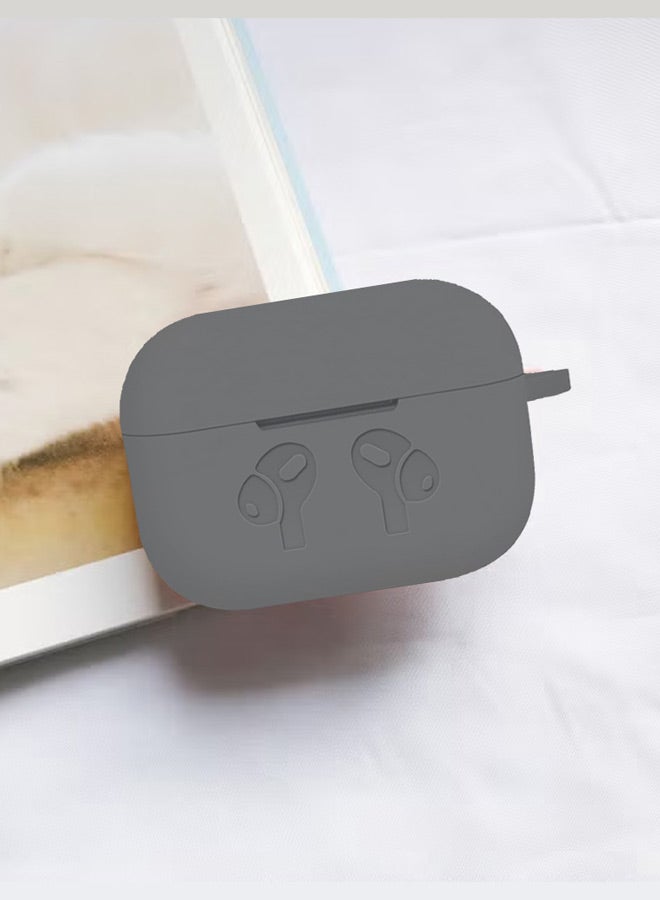 MARGOUN - Silicone Case Cover For Apple AirPods Pro Grey - Image 1
