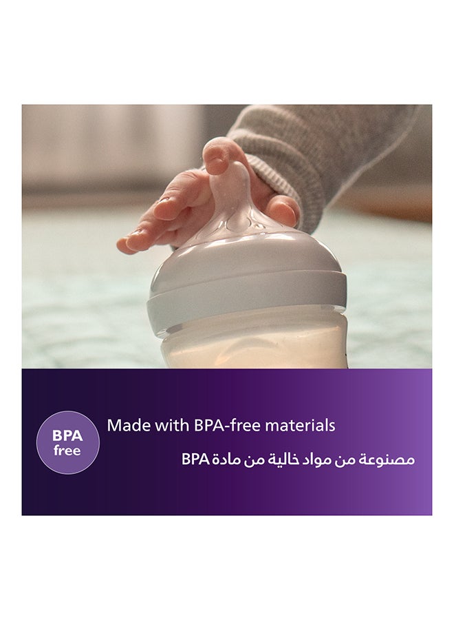 Natural Response Baby Feeding Bottle  260Ml  | No.1 Brand Recommended By Moms Worldwide |Natural Response Technology Mimics Breastfeeding | Uniquely Designed Nipple Releases Milk Only When Baby Drinks