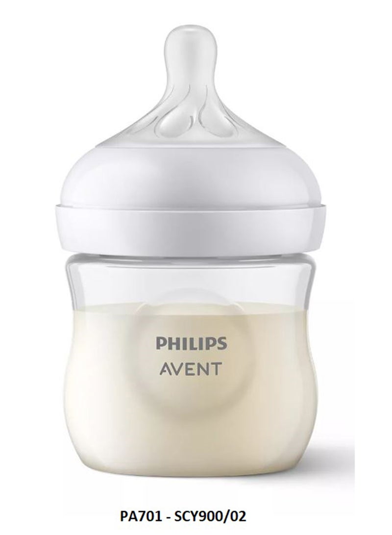 Pack Of 2 Baby Natural 3.0 Feeding Bottle 125 ML - White - pnsku/N32001056A/45/_/1724241803/fd949807-548e-4114-a053-d90fe2ed4723