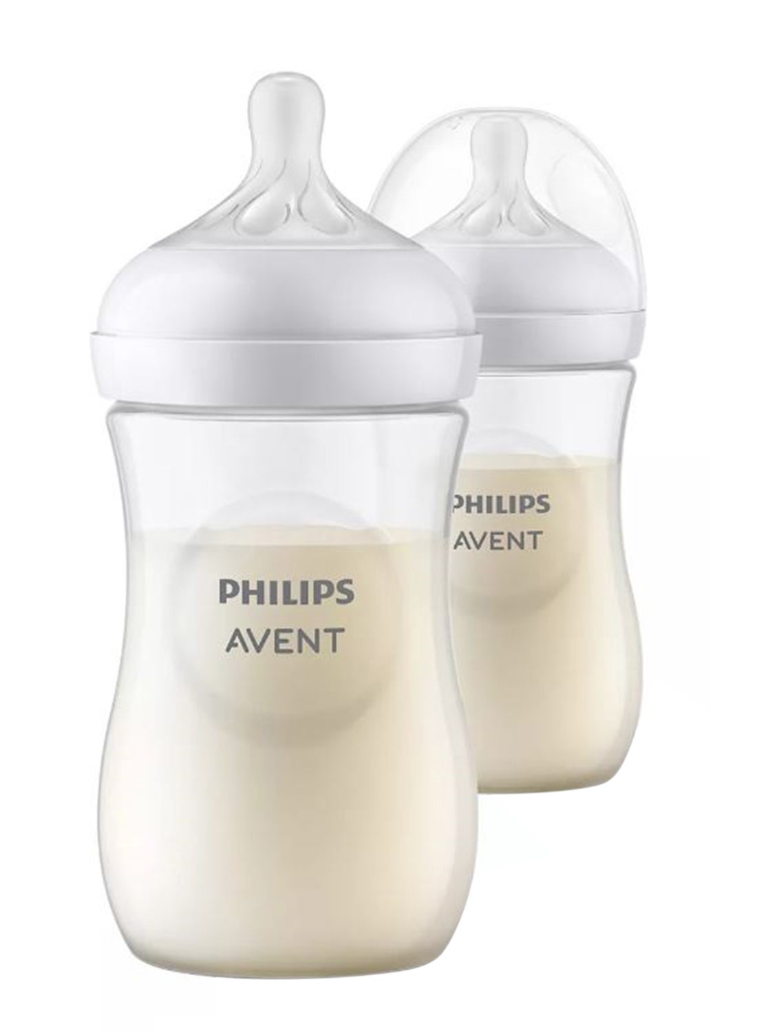 Pack Of 2 Natural 3.0 Feeding Bottle 260 ML, White 