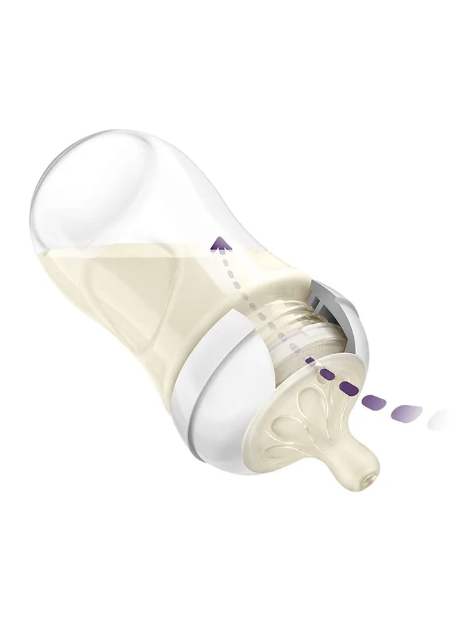 PHILIPS AVENT Pack Of 2 Baby Natural 3.0 Feeding Bottle 260 Ml - White