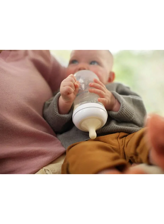 PHILIPS AVENT Pack Of 2 Baby Natural 3.0 Feeding Bottle 260 Ml - White