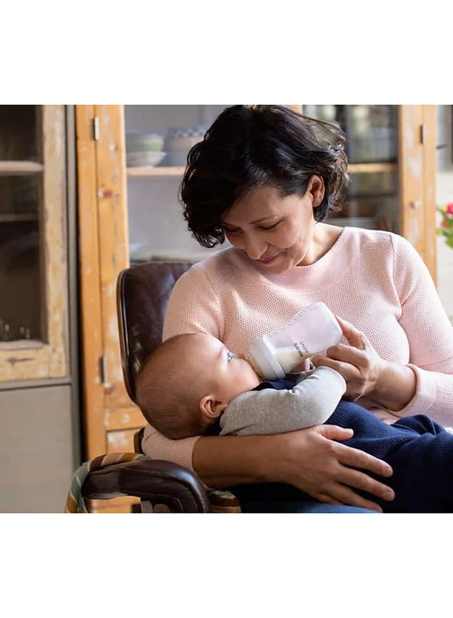 PHILIPS AVENT Pack Of 2 Baby Natural 3.0 Feeding Bottle 260 Ml - White