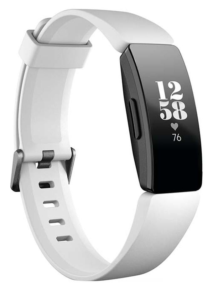 Fitbit Inspire HR Swimproof Fitness Tracker Black/White - Image 1
