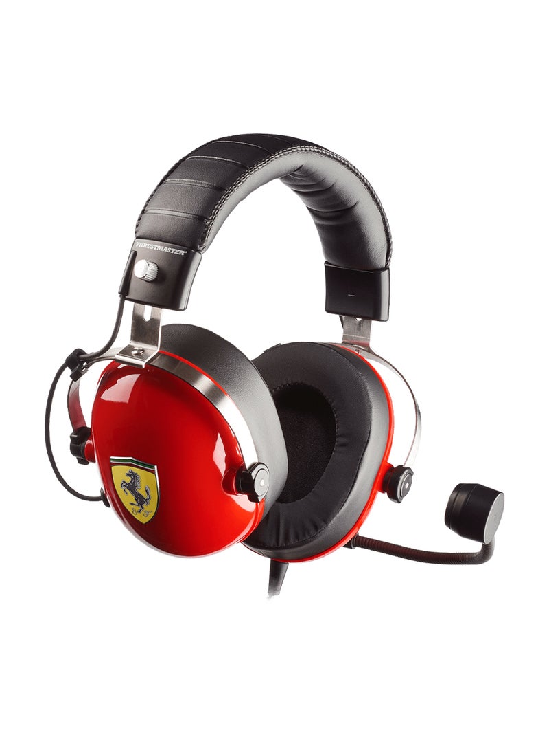 THRUSTMASTER T.Racing Scuderia Ferrari Edition-DTS - Gaming Headset for PS5 / PS4 / Xbox Series X|S/Xbox One/PC/Switch - Officially Licensed by Ferrari - Image 1