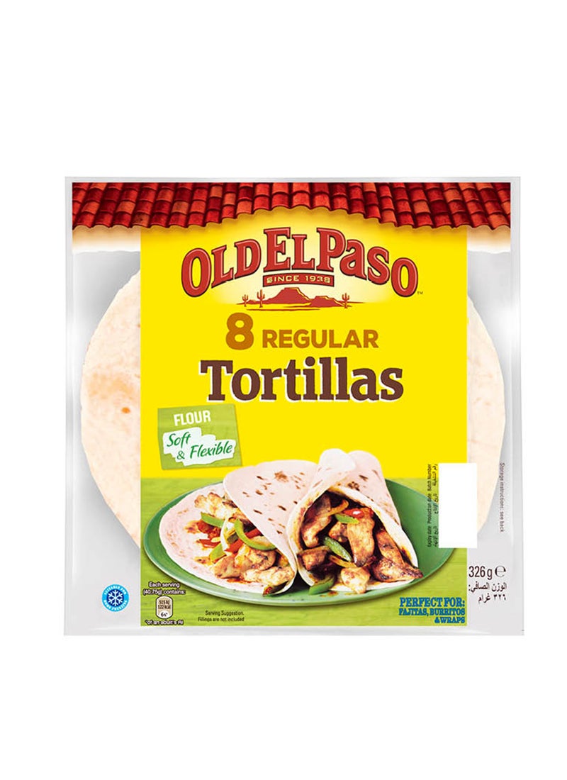Old El Paso Soft Flour Tortillas 326grams - Image 1