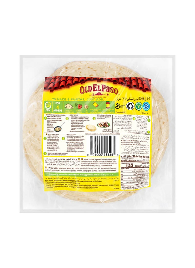 Old El Paso Soft Flour Tortillas 326grams - Image 2