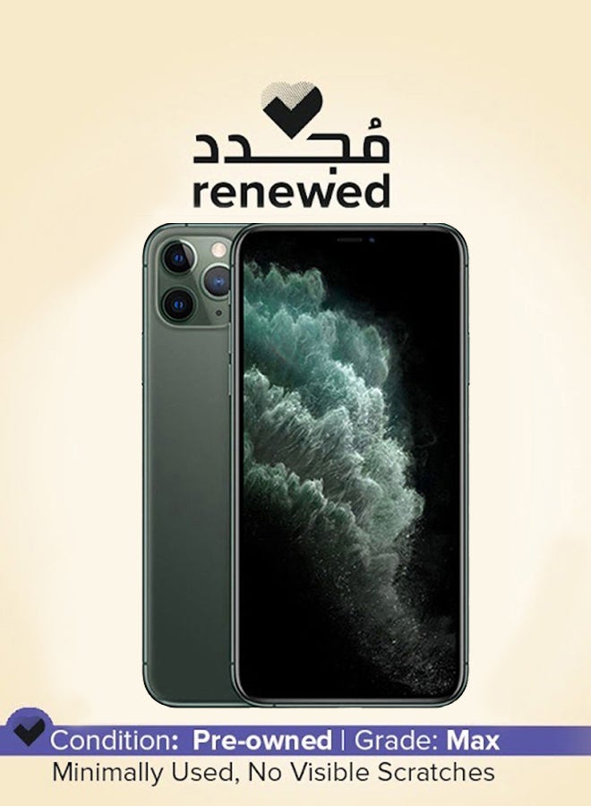 Apple - Renewed - iPhone 11 Pro 256GB Midnight Green 4G With Facetime - International Version - Image 1